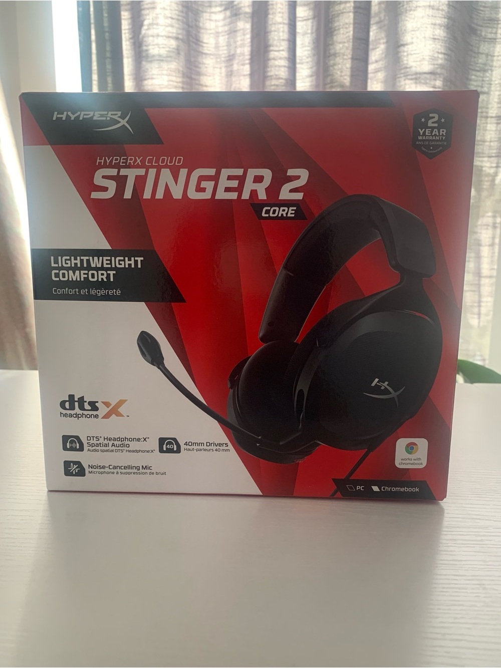 HyperX Cloud Stinger 2 Core Gaming Headset - Brand New In Box